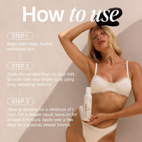 BALI BODY in beach bag lifestyle shot ready-for-event, natural glow benefit