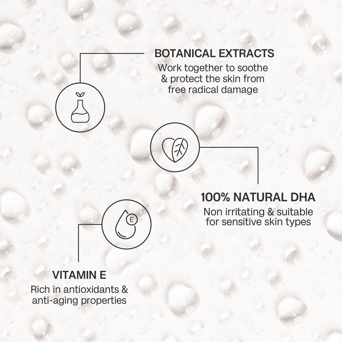 Bali Body texture close-up showing lightweight non-sticky formula that hydrates skin