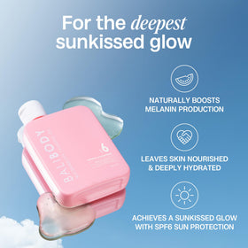 BALI BODY oil applied on arm demonstrating smooth absorbent finish