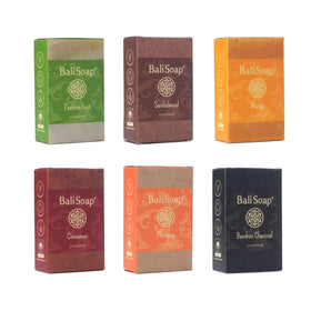 Bali Soap Bamboo Charcoal bar emphasizing deep-cleaning feel for fresher skin