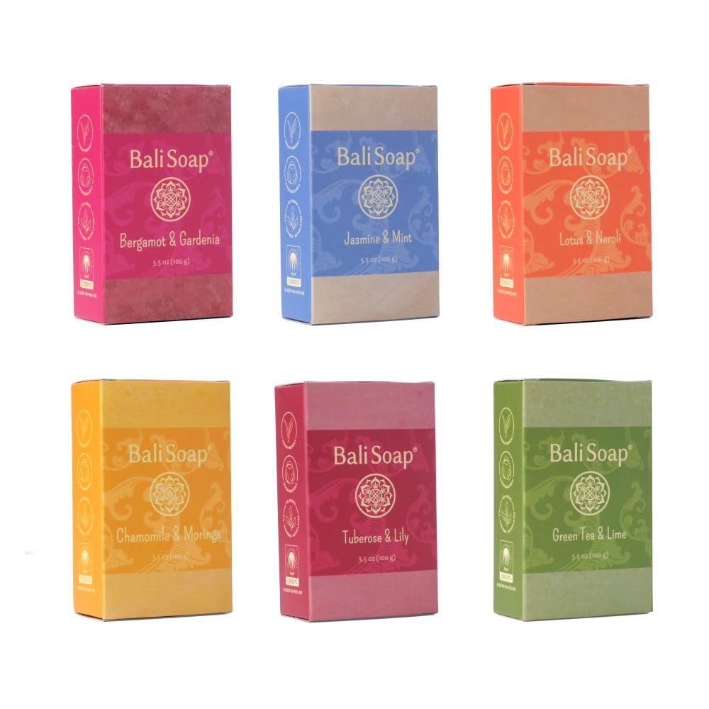 Bali Soap close-up of bar texture highlighting creamy lather and moisturizing benefit