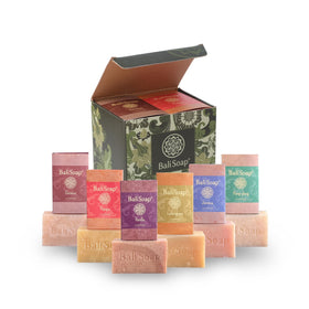 Bali Soap front packaging shown as gift-ready with natural appeal and clear labeling