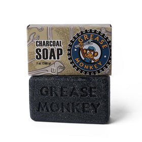 Bali Soap front packaging showing bold Grease Monkey label and scent benefit
