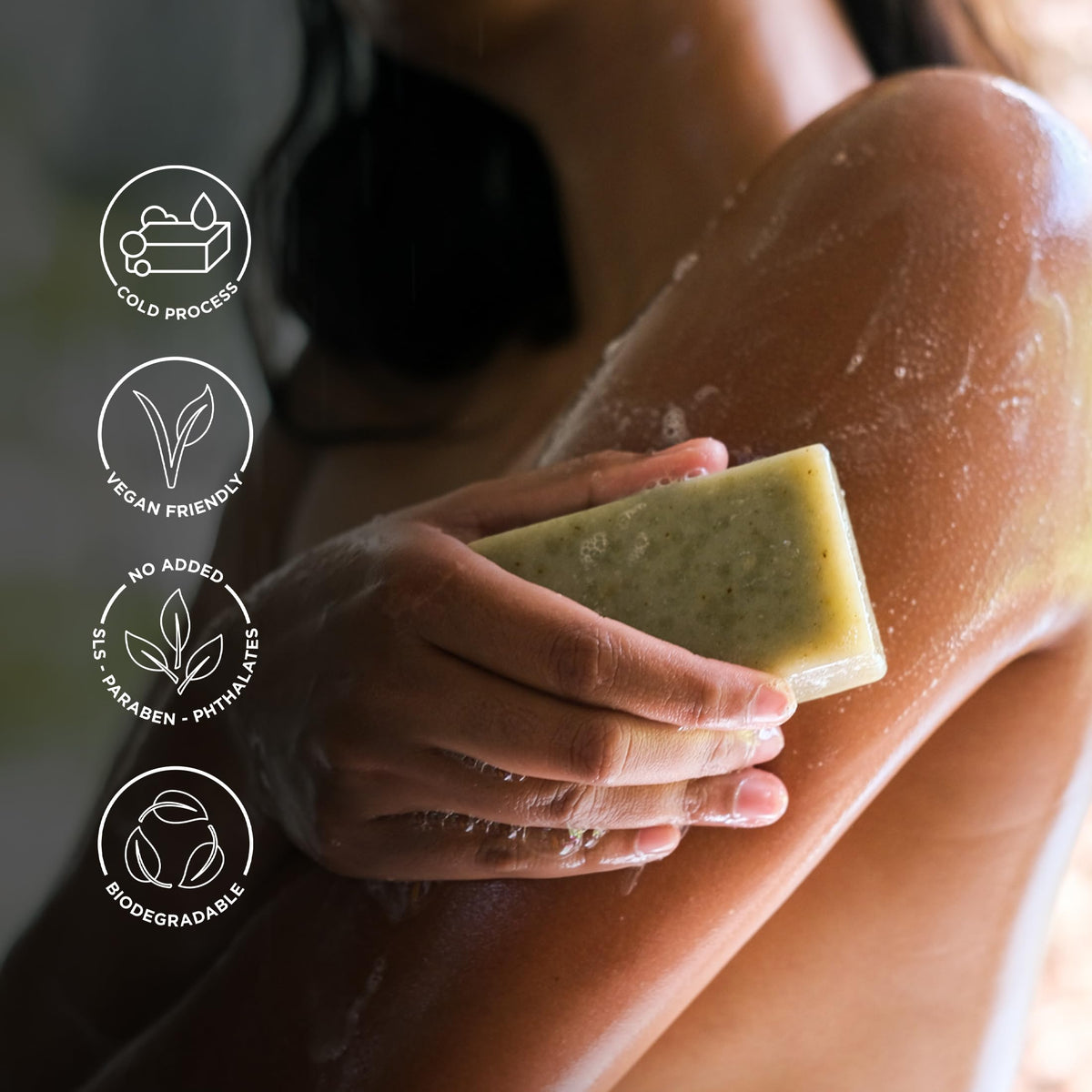 Bali Soap travel pouch with bars illustrating TSA-friendly packing convenience
