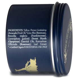 BALM OF GILEAD on elbow showing multi-area use for rough patches and dryness