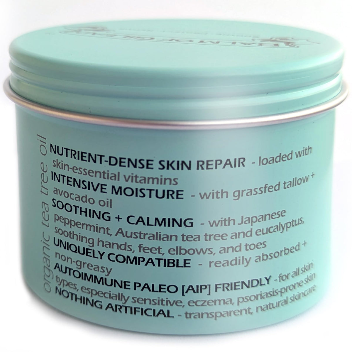 BALM OF GILEAD applied to heels in lifestyle shot demonstrating soothing relief