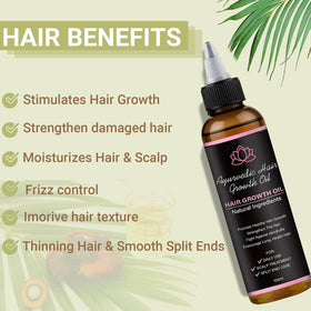 BALPPRD scalp massage demonstration showing how to apply oil for improved scalp comfort