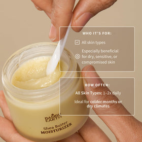 BAMBU EARTH balm being applied on hand demonstrating nourishment and spreadability