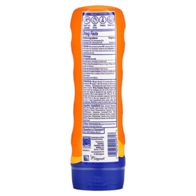 Banana Boat bottle cap and label close-up highlighting sport formula