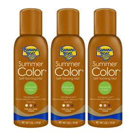 Banana Boat front packaging showing three 5-ounce cans and benefits