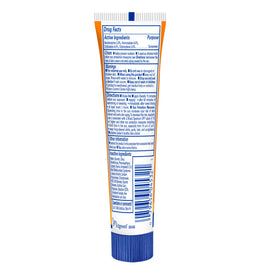 Banana Boat lotion rubbed into skin demonstrating quick absorption benefit