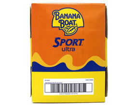 Banana Boat lotion texture close-up highlighting quick-absorb, non-greasy feel