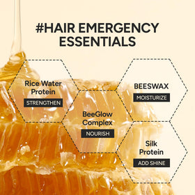 BANANAL hair before and after image highlighting smoother ends and reduced frizz