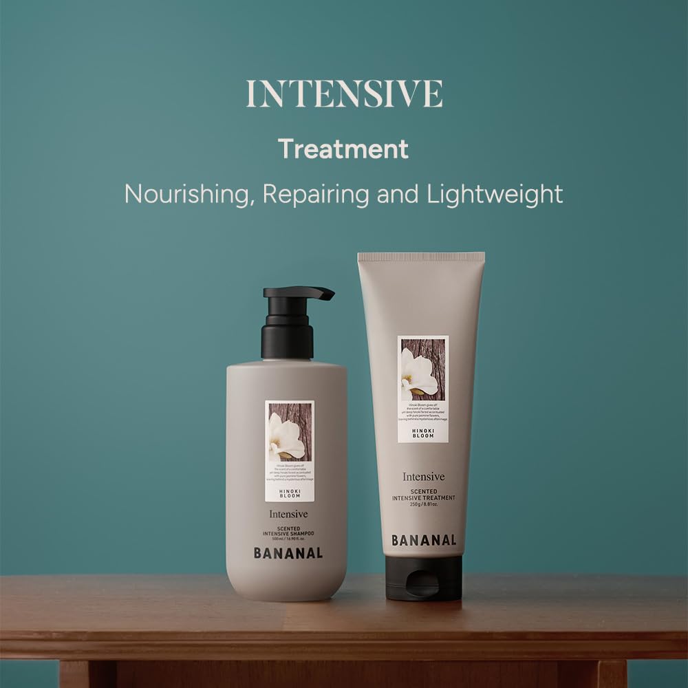 BANANAL bottle on bathroom shelf lifestyle shot showing everyday use benefit