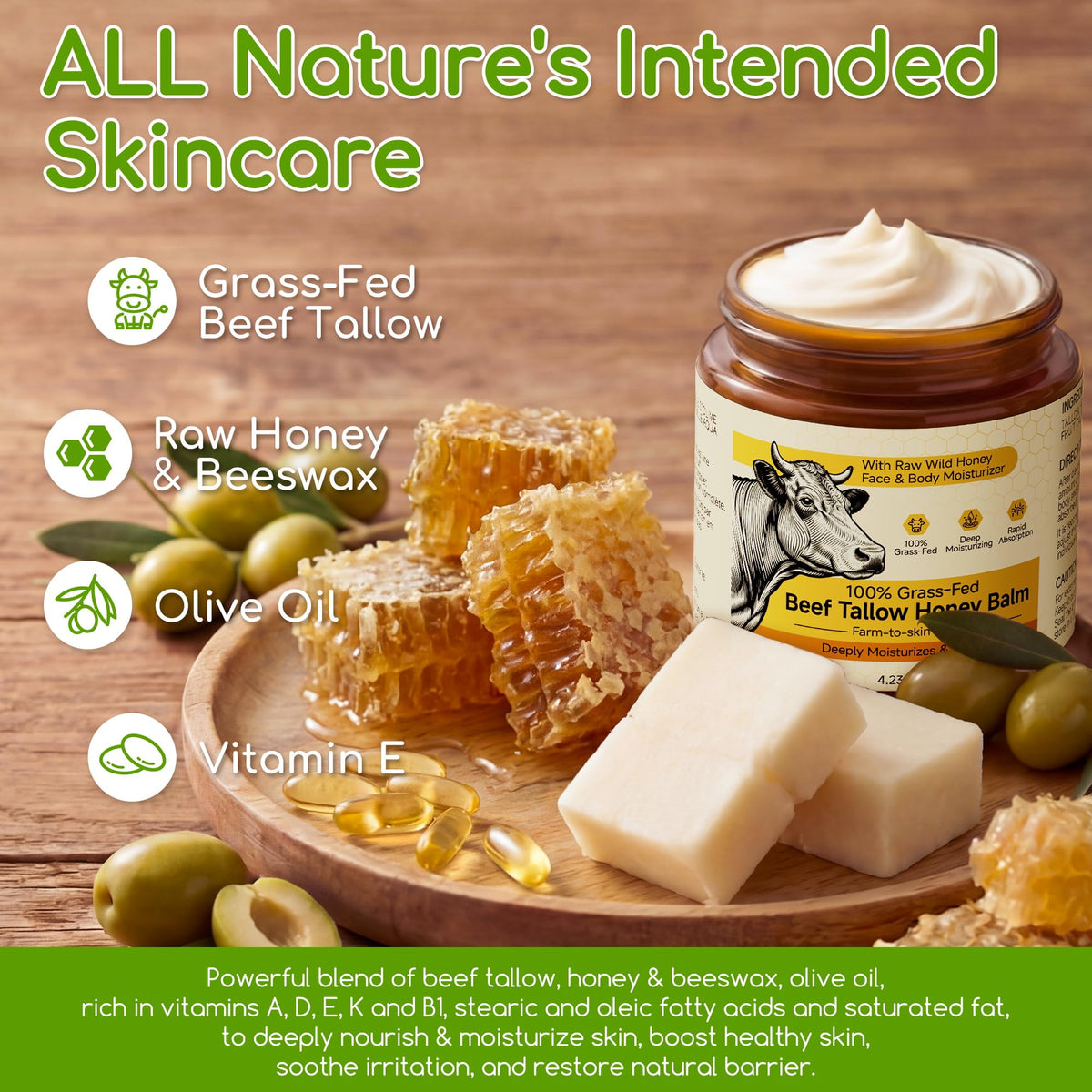 BanDolerA label and ingredients detail highlighting natural composition