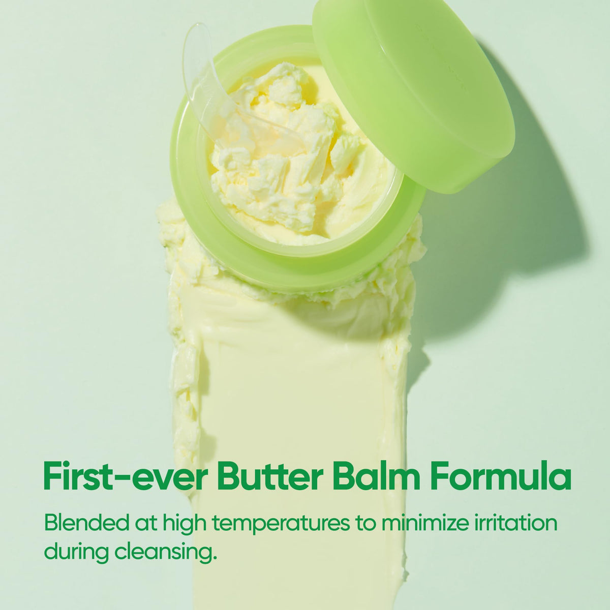 BANILA CO avocado and shea butter ingredient display highlighting nourishment benefit