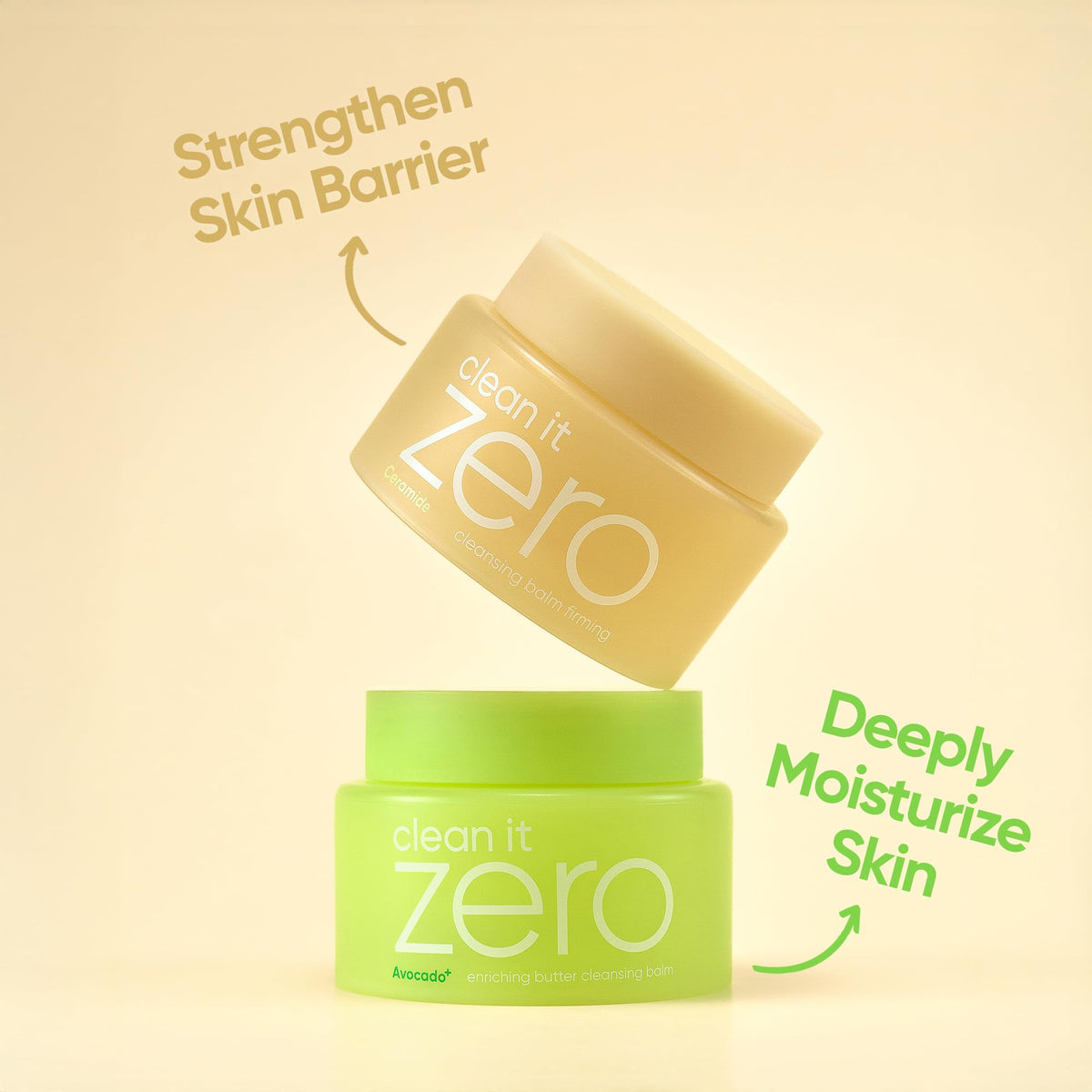 BANILA CO Enriching Butter balm close-up texture highlighting rich sherbet-to-oil hydration