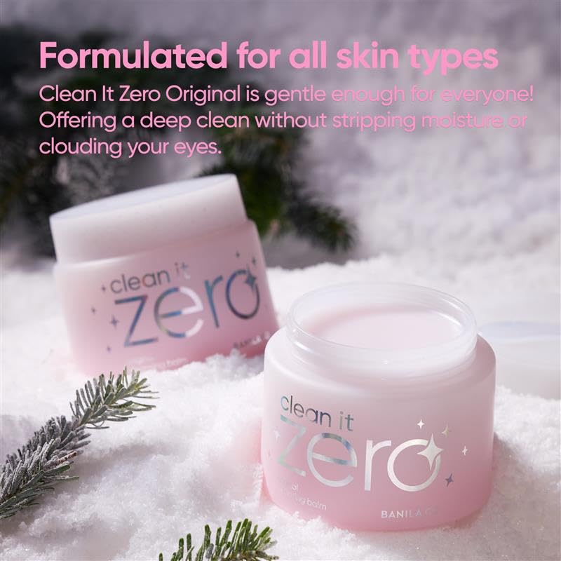 BANILA CO balm transforming to oil on skin during massage for thorough makeup removal