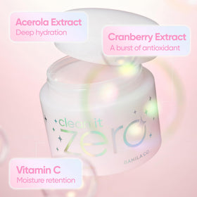 BANILA CO close-up of sherbet texture highlighting buttery consistency and easy melt