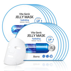 Bano front packaging showing 10-sheet box and benefits on label