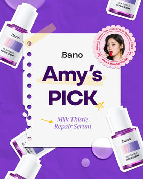 Bano milk thistle ingredient close-up highlighting botanical calming benefits