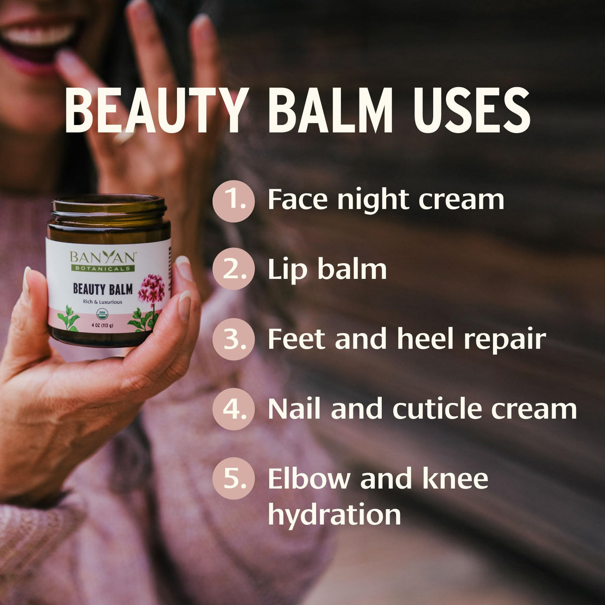 Banyan Botanicals ingredient herbs close-up highlighting Ayurvedic benefit