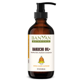 Banyan Botanicals front packaging showing bottle and label, highlights natural formulation benefit
