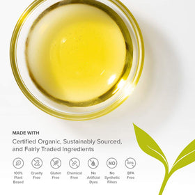 Banyan Botanicals scalp massage with oil showing deep conditioning benefit