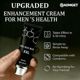 BAOMGET texture close-up displaying smooth non-greasy finish and quick absorb