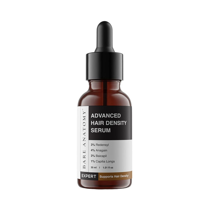 Bare Anatomy front packaging showing bottle and clear formula benefits