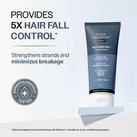 Bare Anatomy pump and creamy texture close-up illustrating smooth, lightweight conditioning