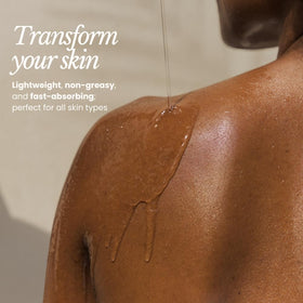 BARE BOTANICS label close-up highlighting natural ingredients and transparency benefit