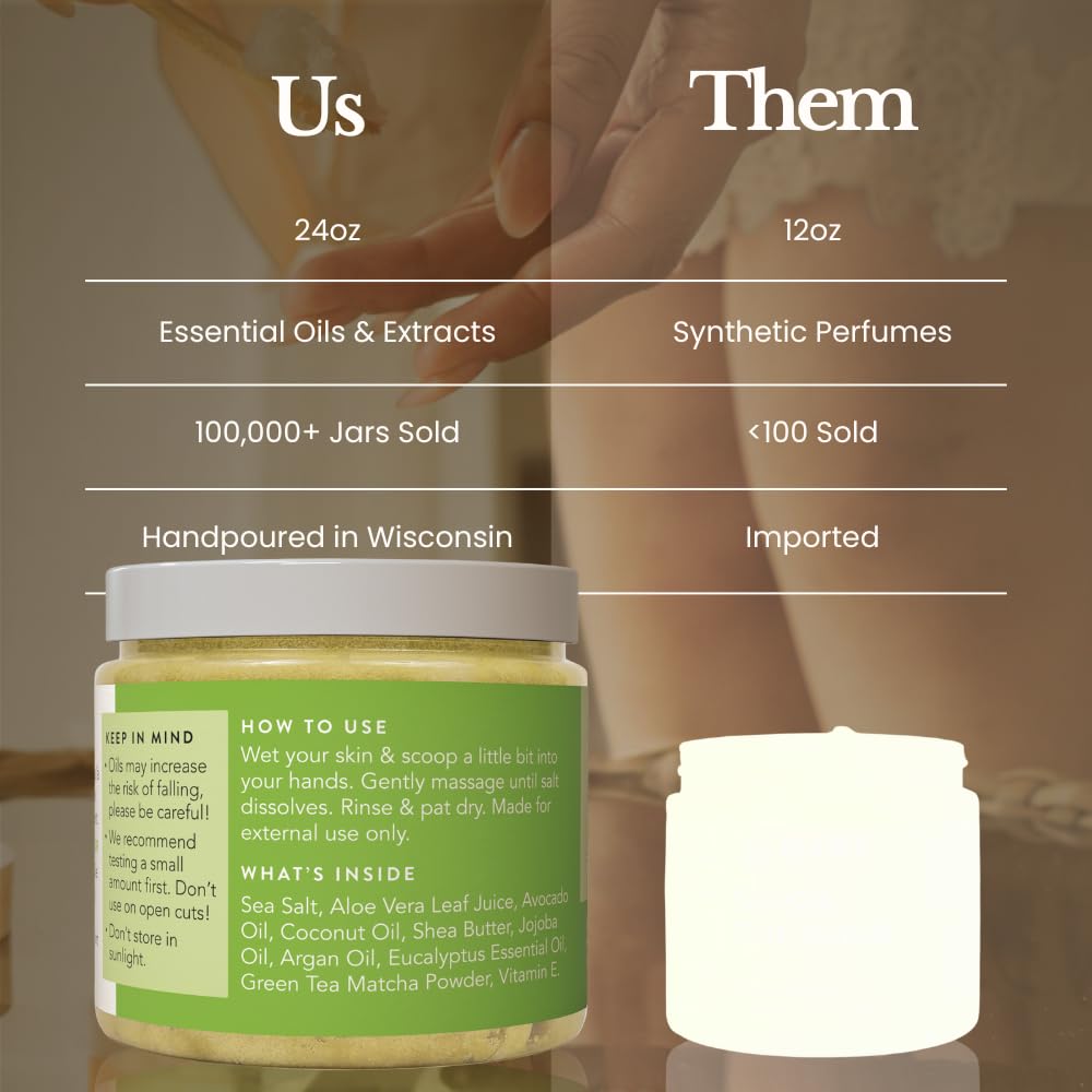 Bare Botanics label close-up showing made in Madison badge and product claims
