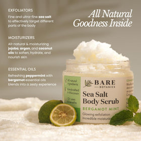 Bare Botanics wooden spoon detail for sanitary, measured application benefit