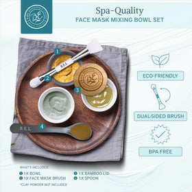Bare Essentials Living bowl top view for easy mask mixing