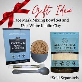 Bare Essentials Living kit staged on bathroom vanity for spa-like routine