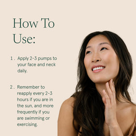 Barefaced sunscreen blended on hand demonstrating sheer coverage and hydration