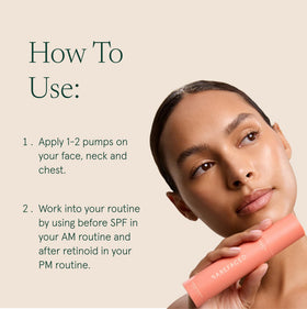 Barefaced 1.7 fl oz scale comparison showing travel-friendly size benefit