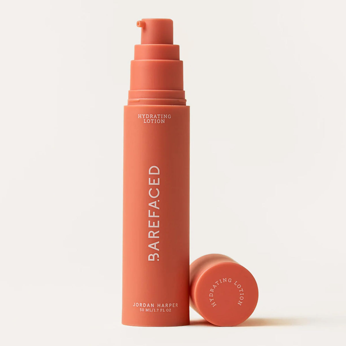 Barefaced open cap interior showing clean formula and secure packaging benefit