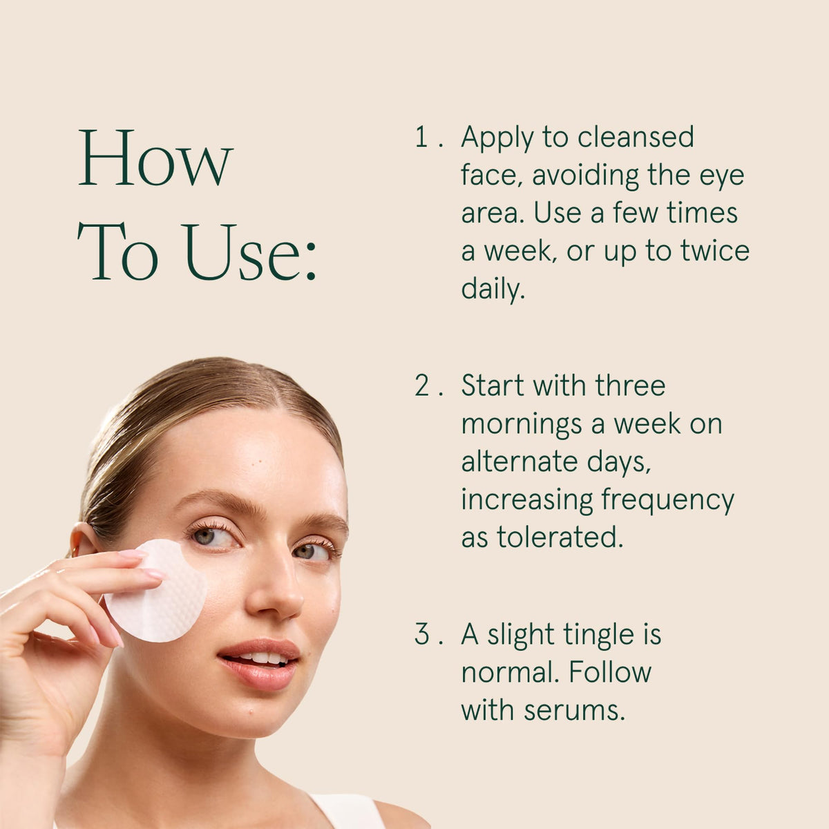 Barefaced label detail listing glycolic and salicylic ingredients clearly