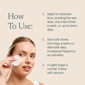 Barefaced label detail listing glycolic and salicylic ingredients clearly