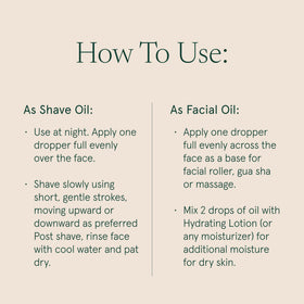 Barefaced oil texture close-up highlighting lightweight feel and non-greasy finish