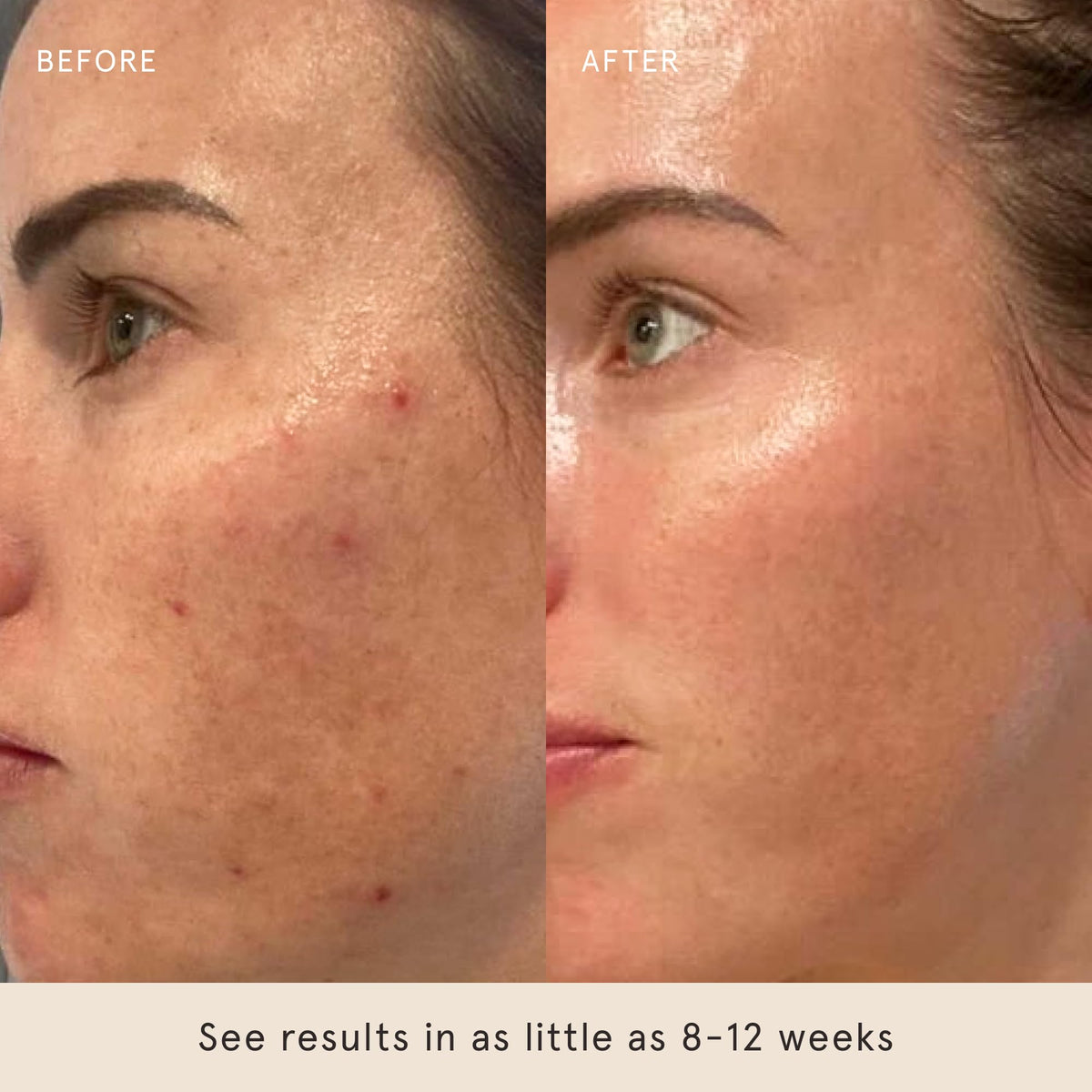 Barefaced 30ml bottle next to common items to show true product scale