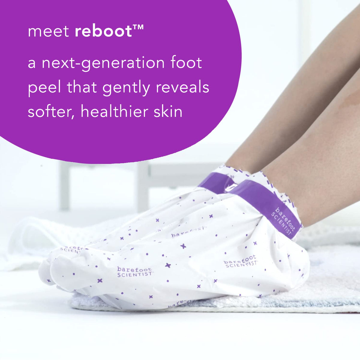Barefoot Scientist gel close-up texture highlighting gentle AHA formulation benefit