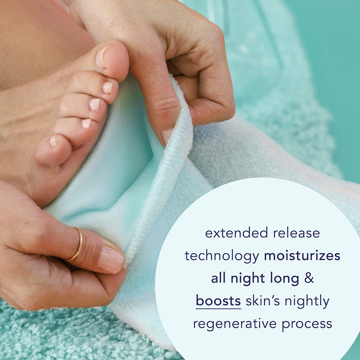 Barefoot Scientist fabric texture detail highlighting comfortable stretch