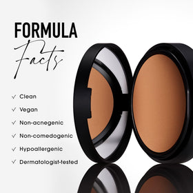 bareMinerals wet-sponge application showing intensified coverage benefit