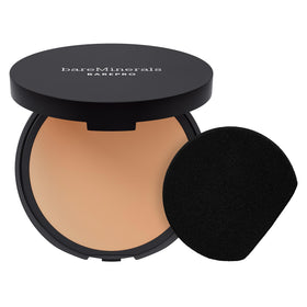 bareMinerals compact front view showing sleek matte finish and shade