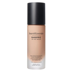 bareMinerals barepro front packaging showing full-coverage benefit