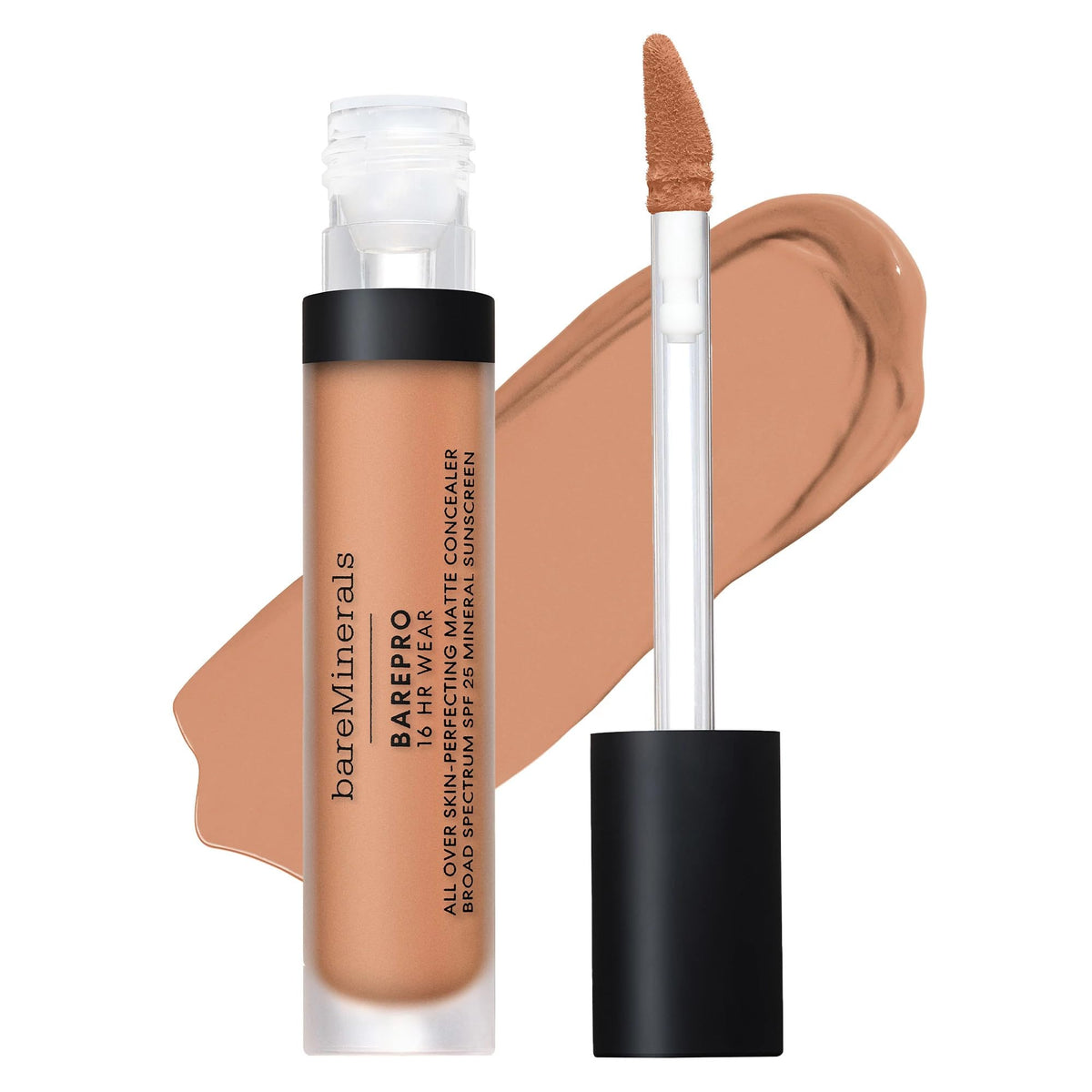bareMinerals BAREPRO front packaging showing product and SPF benefits