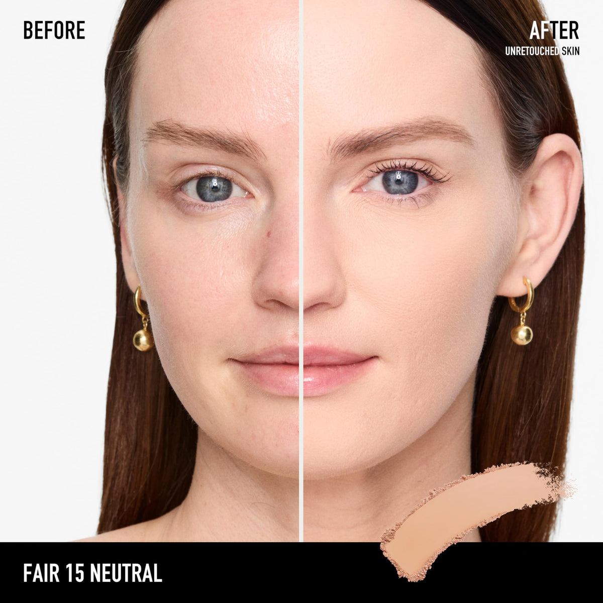 bareMinerals open compact pan view revealing full-coverage matte powder